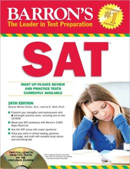 Barron's SAT with CD-ROM, 26th Edition
