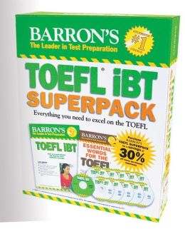 Barron's TOEFL iBT Superpack, 2nd Edition Pamela Sharpe Ph.D.