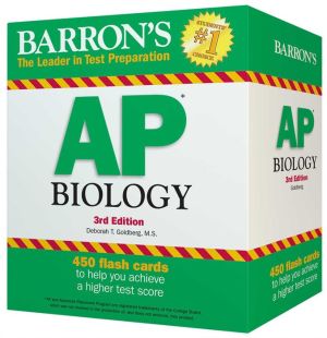 Barron's AP Biology Flash Cards, 3rd Edition