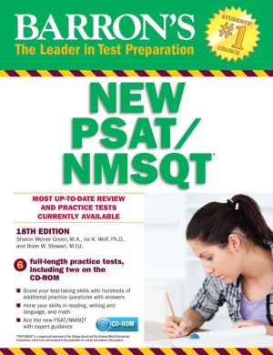 Barron?s PSAT/NMSQT with CD-ROM, 18th Edition