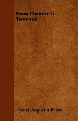 From Chaucer to Tennyson
