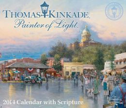 2014 Thomas Kinkade Painter of Light with Scripture Day-to-Day Calendar
