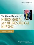 Book Cover Image. Title: Clinical Practice of Neurological and Neurosurgical Nursing, Author: Hickey