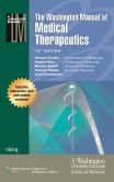 Book Cover Image. Title: The Washington Manual of Medical Therapeutics, Print + Online, Author: Hemant Godara