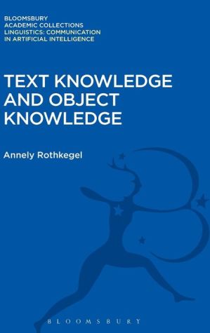 Text Knowledge and Object Knowledge