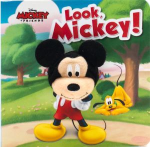 Look, Mickey: Disney Finger Puppet & Board Book