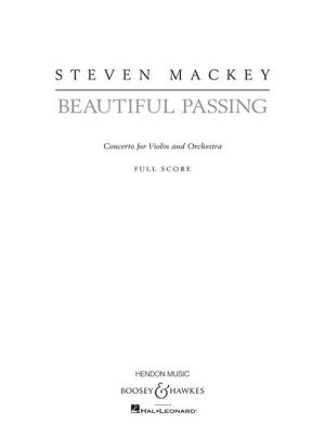 Beautiful Passing - Full Score: Concerto for Violin and Orchestra