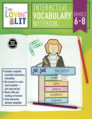 I'm Lovin' Lit Interactive Vocabulary Notebook, Grades 6 - 8: Greek and Latin Roots and Affixes