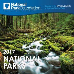 2017 National Park Foundation National Parks Wall Calendar