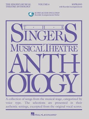 The Singer's Musical Theatre Anthology - Volume 6: Soprano, Book/Online Audio