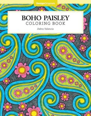 Boho Paisley Coloring Book