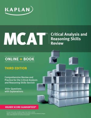MCAT Critical Analysis and Reasoning Skills Review: Online + Book