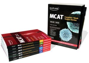 Kaplan MCAT Complete 7-Book Subject Review: Online + Book