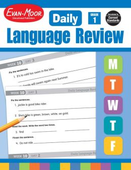 Daily Language Review, Grade 1 Evan-Moor Educational Publishers