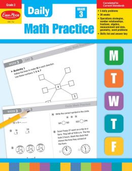 Daily Math Practice, Grade 3 Evan-Moor Educational Publishers