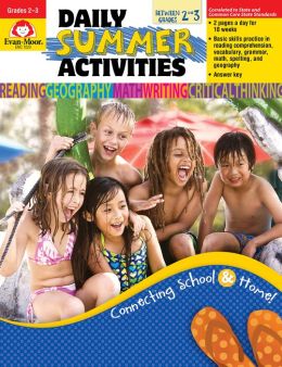 Daily Summer Activities, Moving from 2nd to 3rd Grade