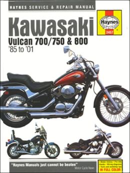 Kawasaki Vulcan 700/750 and 800, 1985 Thru 2001 (Haynes Manuals) Alan Ahlstrand