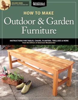 how to make outdoor furniture