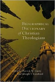 A Biographical Dictionary of Christian Theologians