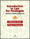 Introduction to Law for Paralegals: A Critical Thinking Approach