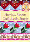 Hearts and Flower Quilt Block Design