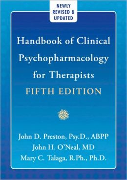 Handbook of Clinical Psychopharmacolgy for Therapists