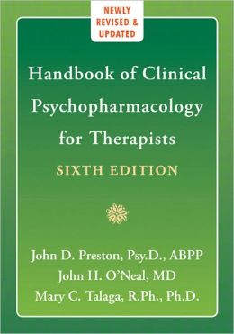 Handbook of Clinical Psychopharmacology for Therapists