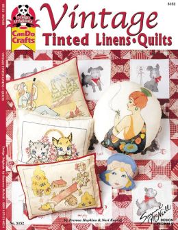 Vintage Tinted Linens / Quilts