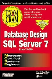 MCSE Database Design on SQL Server 7