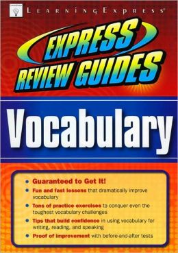Express Review Guides: Vocabulary LearningExpress Editors