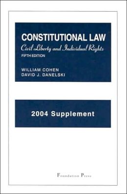 Constitutional Law, 2004 Supplement