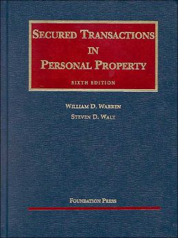 Secured Transactions in Personal Property