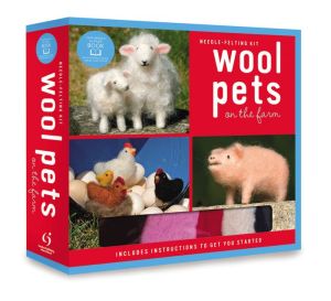 Wool Pets on the Farm Needle Felting Kit