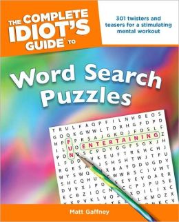 The Complete Idiot's Guide to Word Search Puzzles
