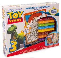 Toy Story Marker By Number Boxed Kit