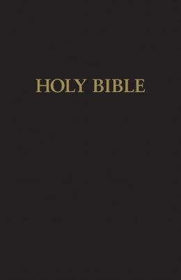 The KJV Large Print Pew Bible, Black