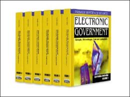 Electronic Government: Concepts, Methodologies, Tools and Applications