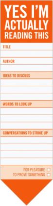 Actually Reading This Bookmark Pad