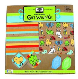 Green Start Gift Wrap Kits: Backyard Babies - From Earth Friendly Materials