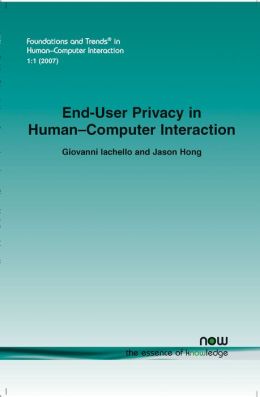End-User Privacy In Human-Computer Interaction