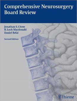 Comprehensive Neurosurgery Board Review Citow Pdf