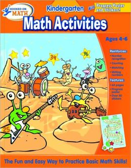 Hooked on Math Kindergarten Math Activities Workbook Hooked On Phonics.