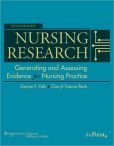 Book Cover Image. Title: Nursing Research:  Generating and Assessing Evidence for Nursing Practice, North American Edition, Author: Denise F. Polit