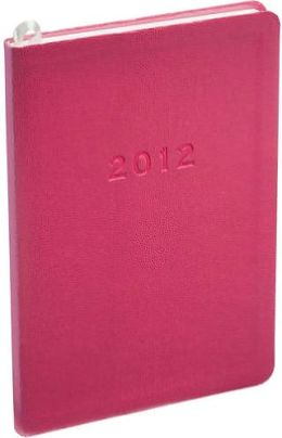 2012 Weekly Desk Pink Sand Planner Calendar