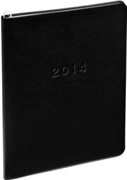 2014 Monthly Large Black Cambridge Planner