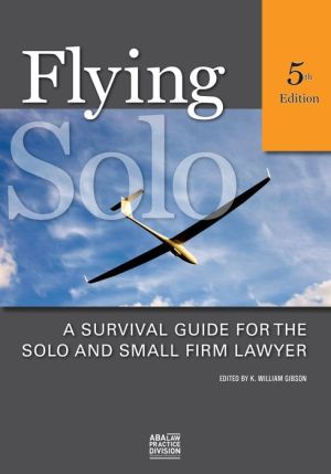 Flying Solo: A Survival Guide for the Solo and Small Firm Lawyer