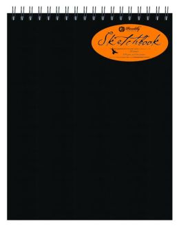 Black Sketchbook Top Spiral - Large