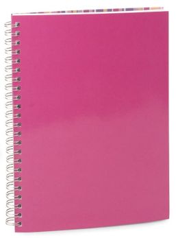 Pink Lined Notebook (6