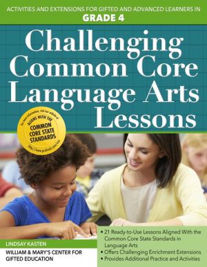 Challenging Common Core Language Arts Lessons (Grade 4)
