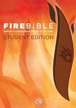 Fire Bible Student Edition, Brass Brown/Chestnut